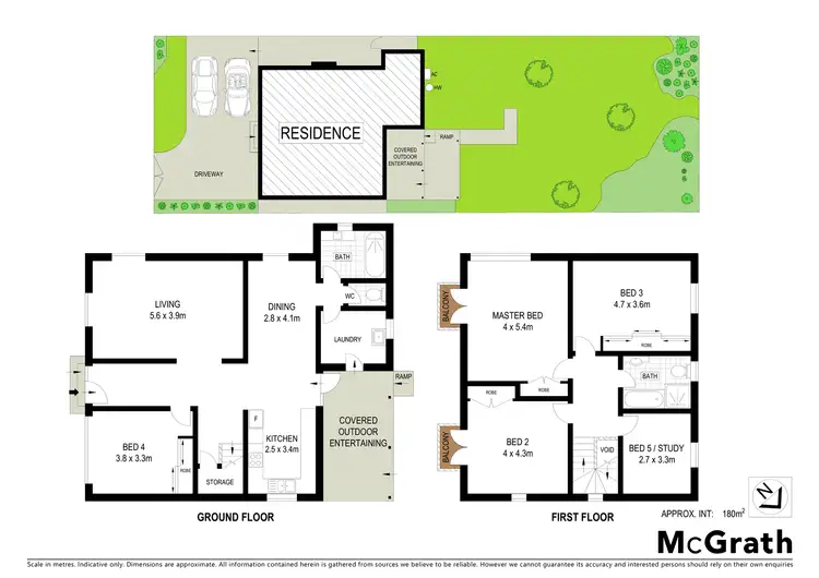 Floorplan of Homely house listing, 5 Mitchell Street, Putney NSW 2112