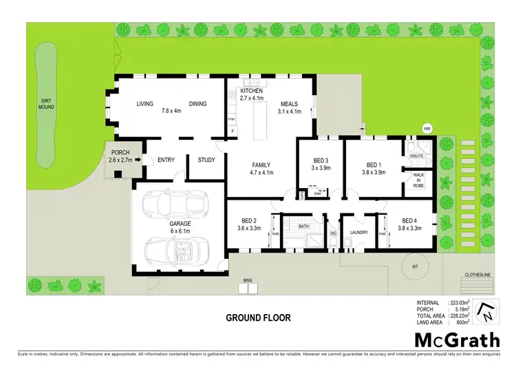Floorplan of Homely house listing, 56 Macfarlane Burnet Avenue, Macgregor ACT 2615
