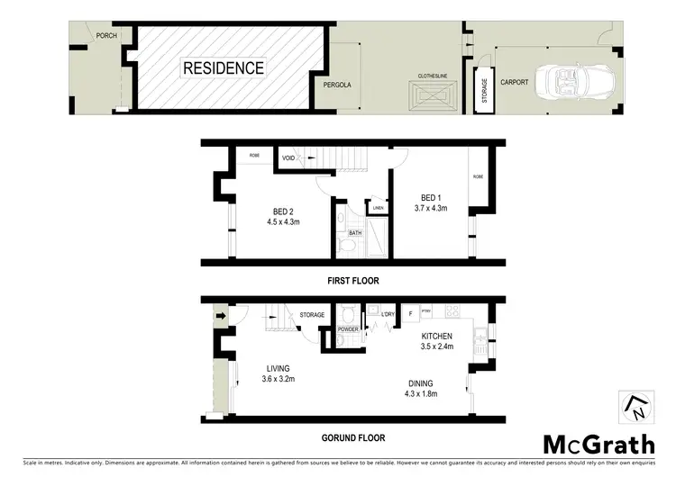 Floorplan of Homely house listing, 138 Narden Street, Crace ACT 2911