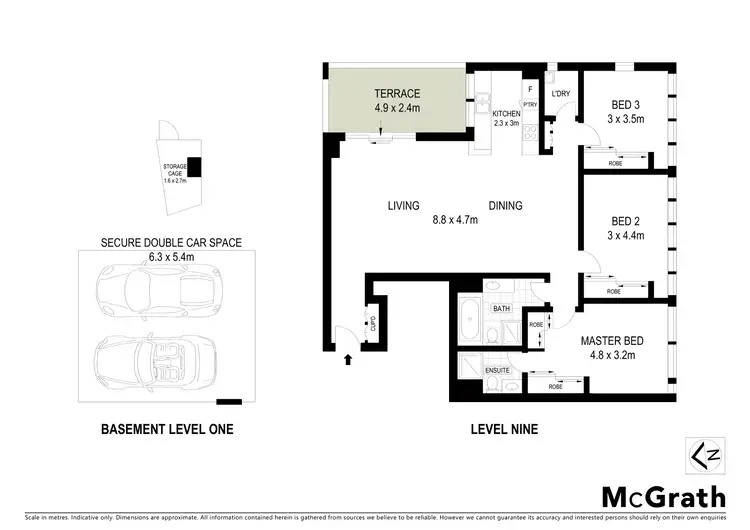 Floorplan of Homely apartment listing, 87/1 Jack Brabham Drive, Hurstville NSW 2220