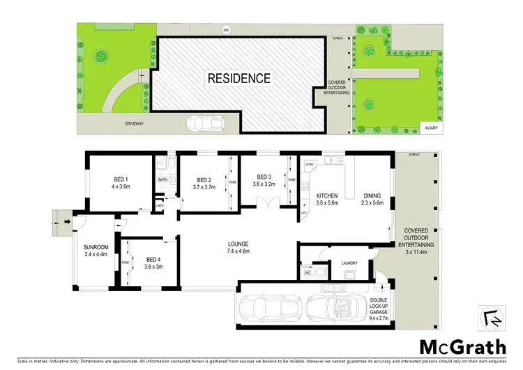 Floorplan of Homely house listing, 43 Moore Street, Hurstville NSW 2220