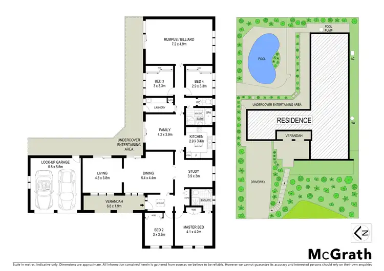 Floorplan of Homely house listing, 5 Clarke Place, Castle Hill NSW 2154