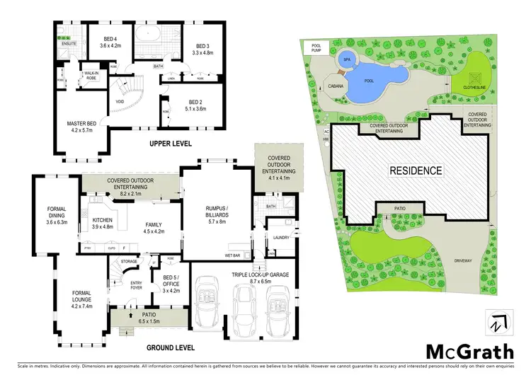 Floorplan of Homely house listing, 8 Yerong Place, Castle Hill NSW 2154