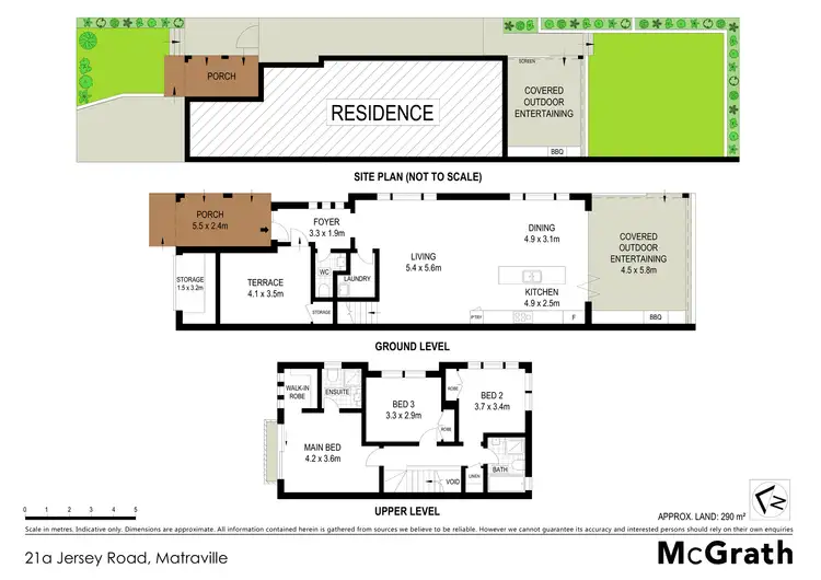 Floorplan of Homely house listing, 21A Jersey Road, Matraville NSW 2036