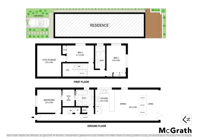 Floorplan of Homely house listing, 29 Huntington Street, Crows Nest NSW 2065