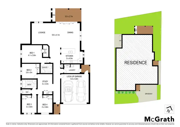 Floorplan of Homely house listing, 98 Crestwood Drive, Port Macquarie NSW 2444