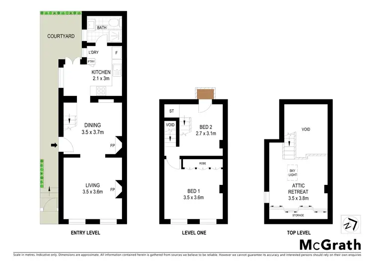 Floorplan of Homely house listing, 5 Mary Place, Paddington NSW 2021