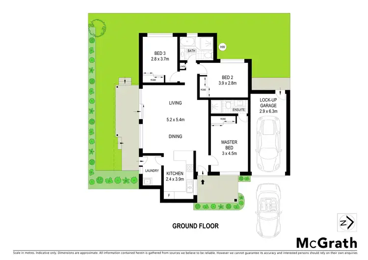 Floorplan of Homely villa listing, 7/80 Flora Street, Kirrawee NSW 2232