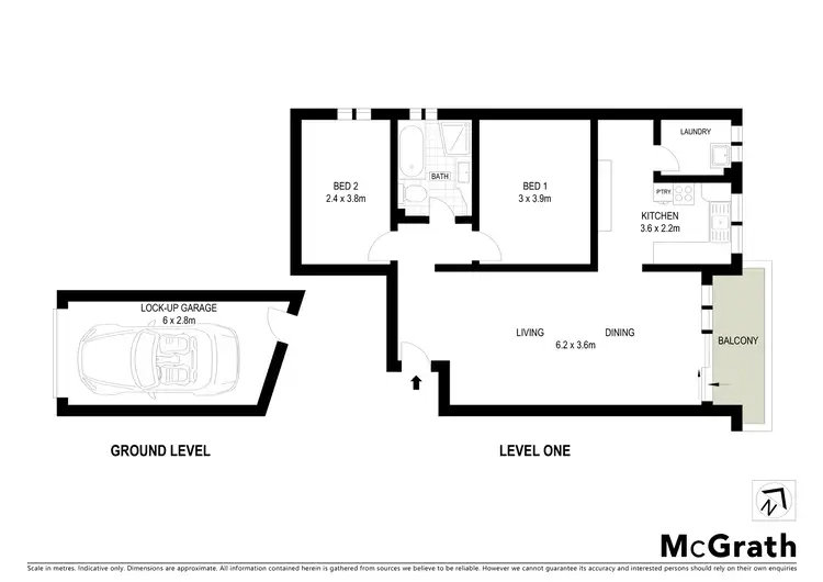 Floorplan of Homely apartment listing, 11/21 Harrow Road, Bexley NSW 2207