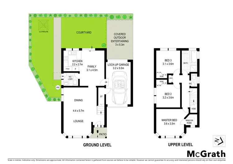 Floorplan of Homely townhouse listing, 6/21 Condello Crescent, Edensor Park NSW 2176