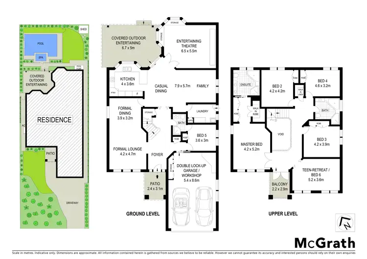 Floorplan of Homely house listing, 6 Johnston Road, Eastwood NSW 2122