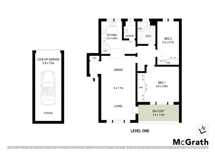 Floorplan of Homely unit listing, 17/18 Essex Street, Epping NSW 2121
