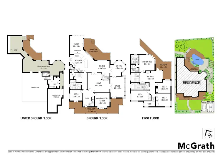 Floorplan of Homely house listing, 12 Lucretia Avenue, Longueville NSW 2066