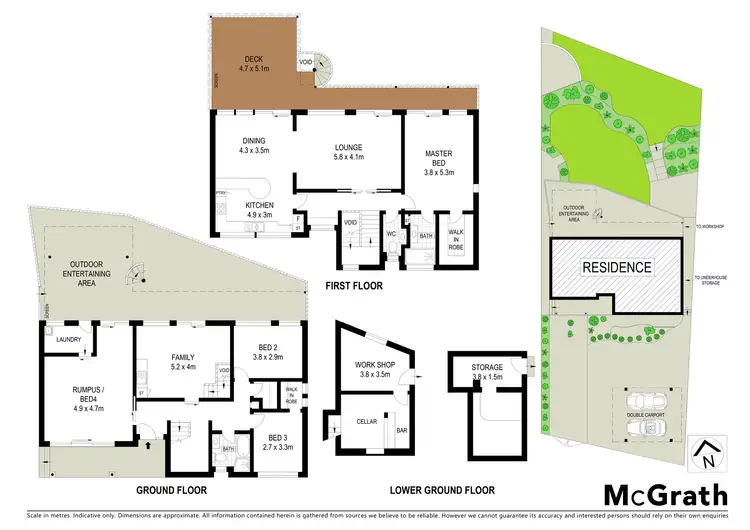 Floorplan of Homely house listing, 93A Princes Highway, Sylvania NSW 2224