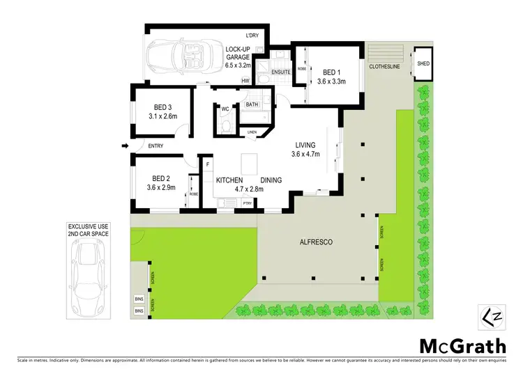 Floorplan of Homely townhouse listing, 6/40 Barron Street, Gordon Park QLD 4031