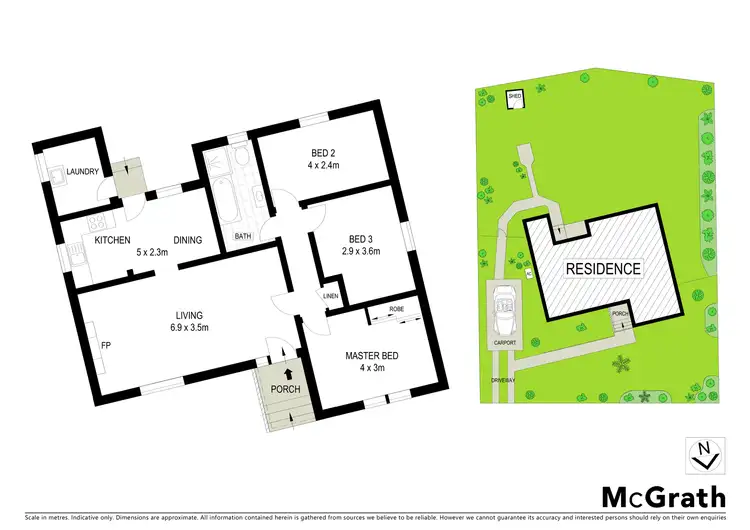 Floorplan of Homely house listing, 24 Hayes Road, Seven Hills NSW 2147