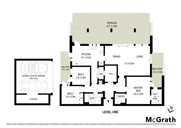 Floorplan of Homely apartment listing, 9/61 Shirley Road, Wollstonecraft NSW 2065