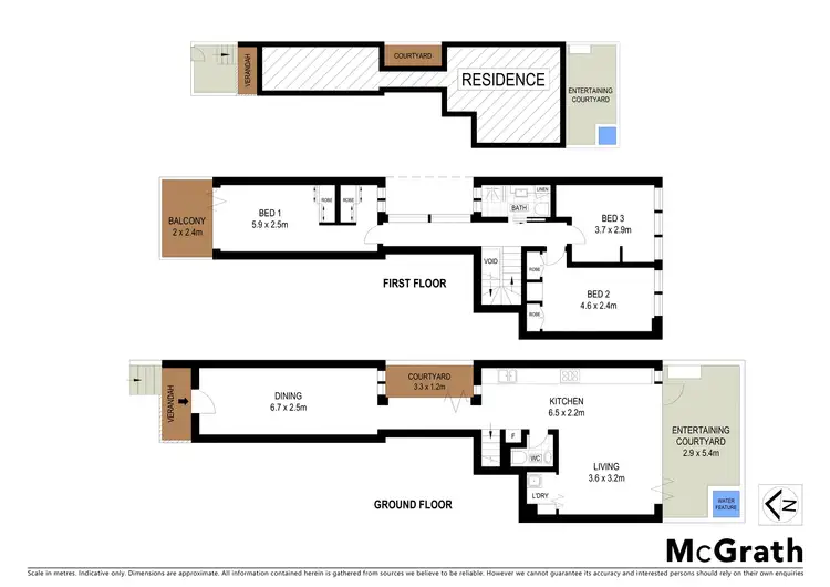 Floorplan of Homely house listing, 188 Darling Street, Balmain NSW 2041