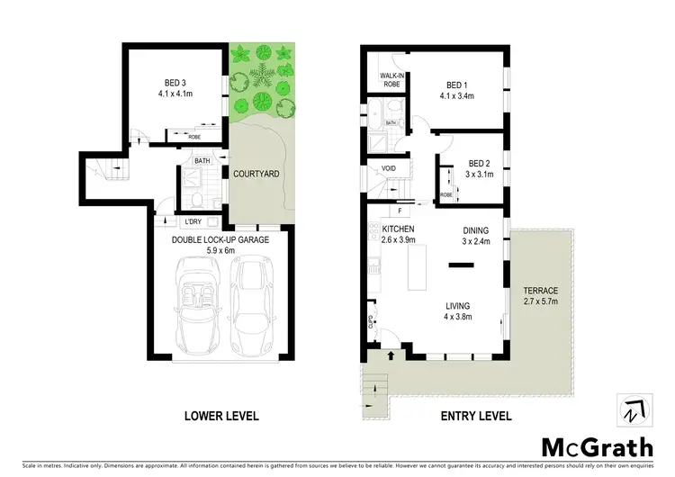 Floorplan of Homely townhouse listing, 1/73 Dunmore Street, Bexley NSW 2207