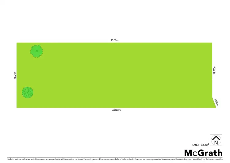 Floorplan of Homely land listing, 4 South Pacific Drive, Macmasters Beach NSW 2251