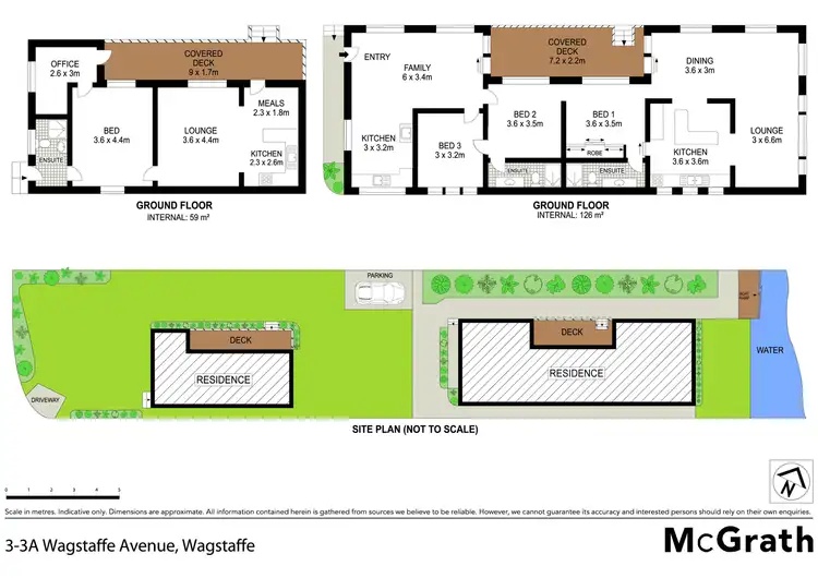 Floorplan of Homely house listing, 3 & 3A Wagstaffe Avenue, Wagstaffe NSW 2257