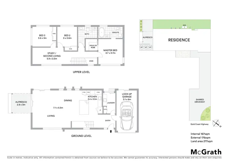 Floorplan of Homely house listing, 2/1254 Gold Coast Highway, Palm Beach QLD 4221