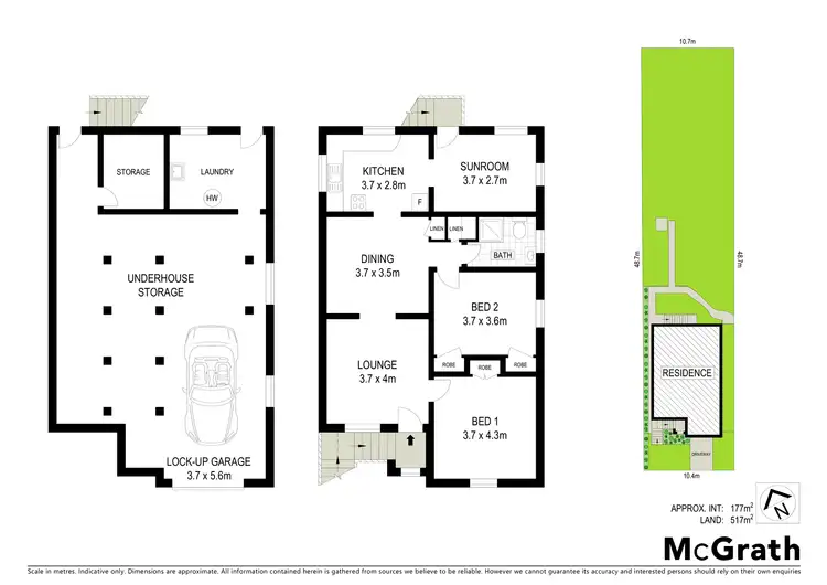Floorplan of Homely house listing, 37 Crane Street, Ballina NSW 2478