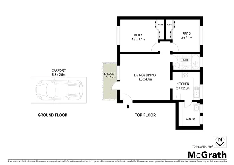 Floorplan of Homely apartment listing, 9/24 Lismore Avenue, Dee Why NSW 2099
