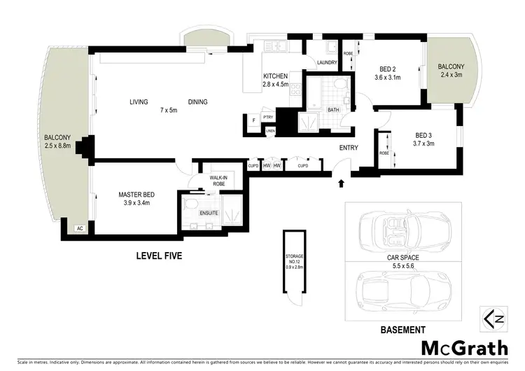 Floorplan of Homely apartment listing, 10/100 Macquarie Street, St Lucia QLD 4067