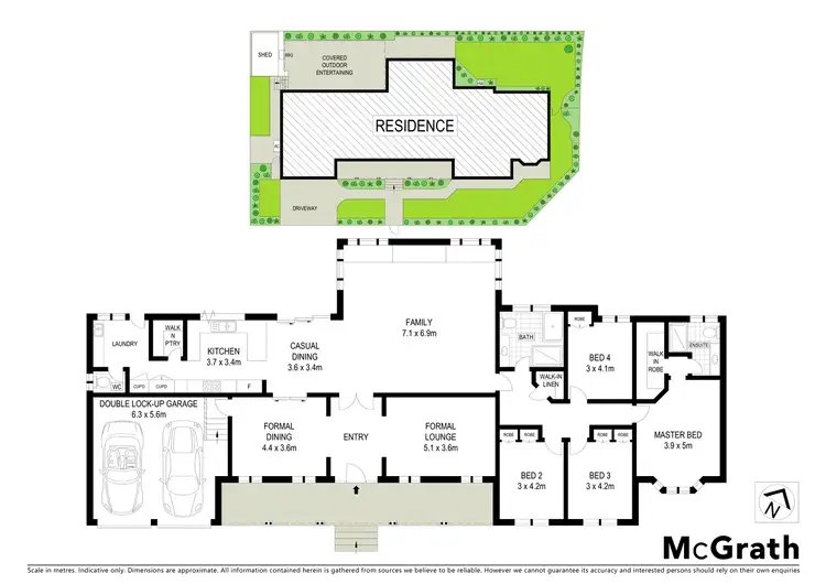 Floorplan of Homely house listing, 31 Clementina Circuit, Cecil Hills NSW 2171