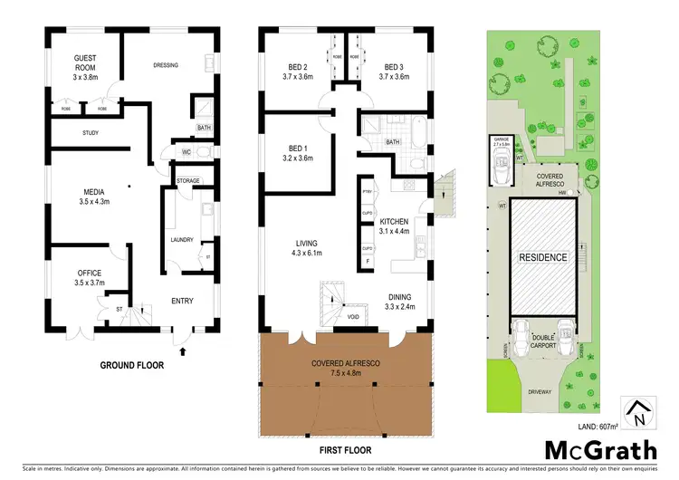 Floorplan of Homely house listing, 25 Lawley Street, Dicky Beach QLD 4551