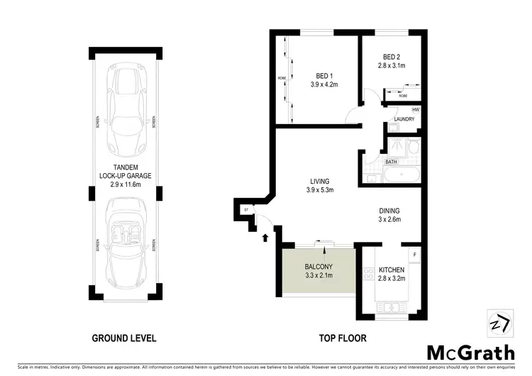 Floorplan of Homely apartment listing, 15/39 Chapman Street, Gymea NSW 2227