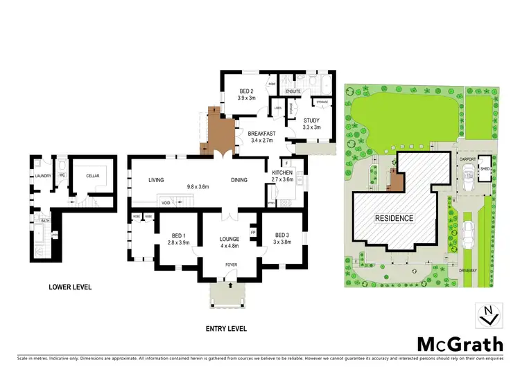 Floorplan of Homely house listing, 1 Ambrose Street, Hunters Hill NSW 2110