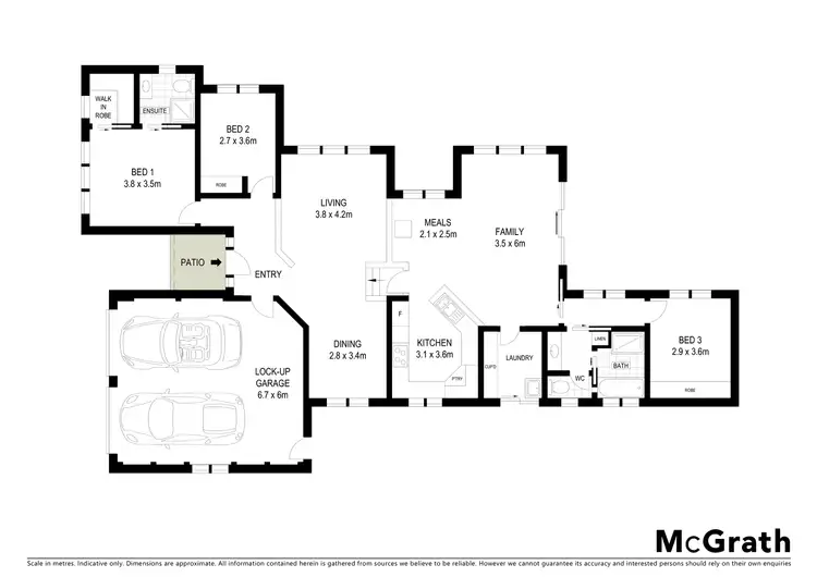 Floorplan of Homely house listing, 11 Willara Close, Amaroo ACT 2914