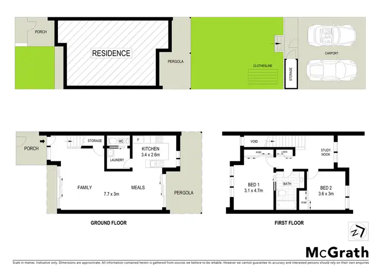 Floorplan of Homely house listing, 27 Stowport Avenue, Crace ACT 2911