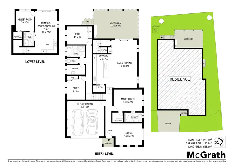 Floorplan of Homely house listing, 16 Fingal Street, Crace ACT 2911