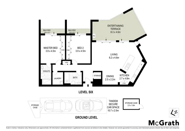 Floorplan of Homely apartment listing, 675/4 The Crescent, Wentworth Point NSW 2127