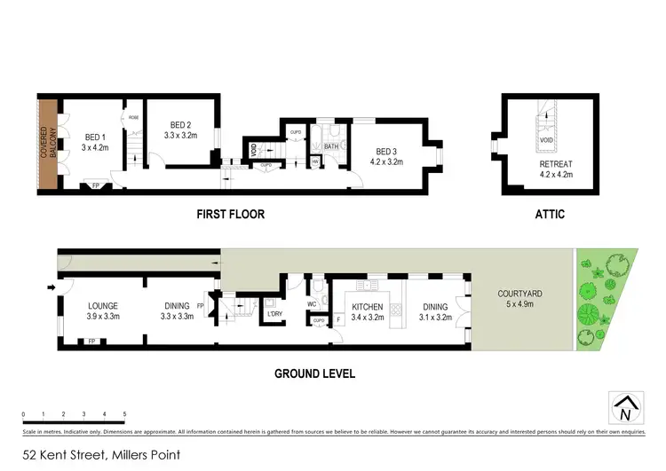 Floorplan of Homely house listing, 52 Kent Street, Millers Point NSW 2000