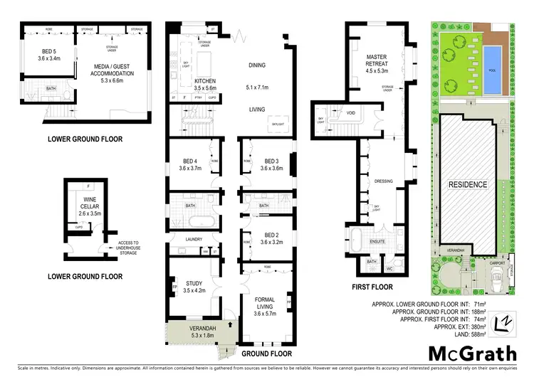Floorplan of Homely house listing, 45 Shadforth Street, Mosman NSW 2088