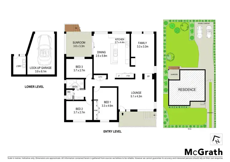 Floorplan of Homely house listing, 1 Warwick Street, North Ryde NSW 2113