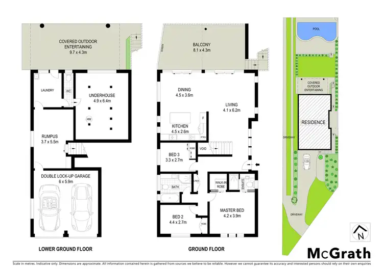 Floorplan of Homely house listing, 25 Carina Road, Oyster Bay NSW 2225