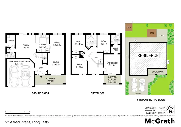 Floorplan of Homely house listing, 22 Alfred Street, Long Jetty NSW 2261