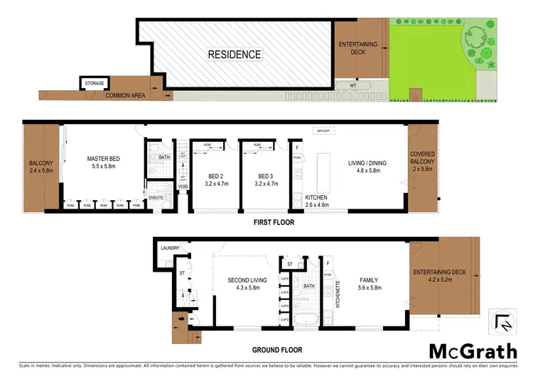 Floorplan of Homely townhouse listing, 67A Albert Street, Freshwater NSW 2096