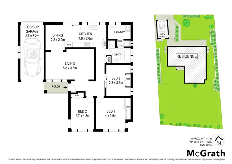 Floorplan of Homely house listing, 17 Waratah Street, Bateau Bay NSW 2261