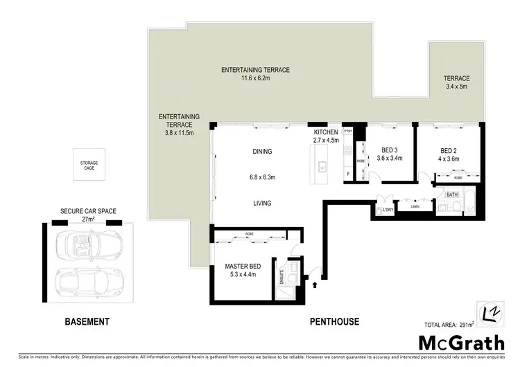 Floorplan of Homely apartment listing, 502/26 Harvey Street, Little Bay NSW 2036