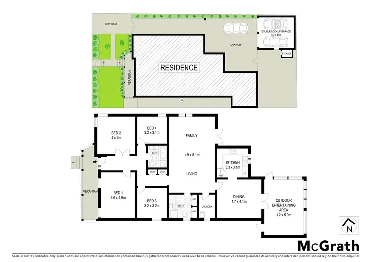 Floorplan of Homely house listing, 313 Waterloo Road, Greenacre NSW 2190