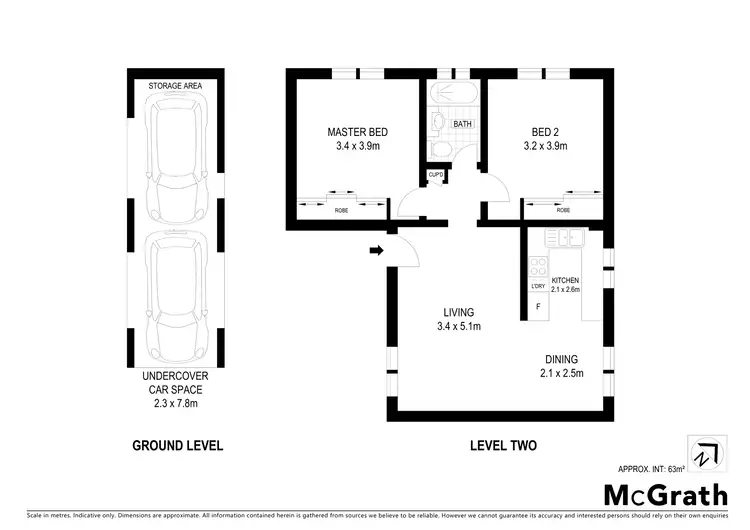 Floorplan of Homely apartment listing, 29/1A Leeton Avenue, Coogee NSW 2034