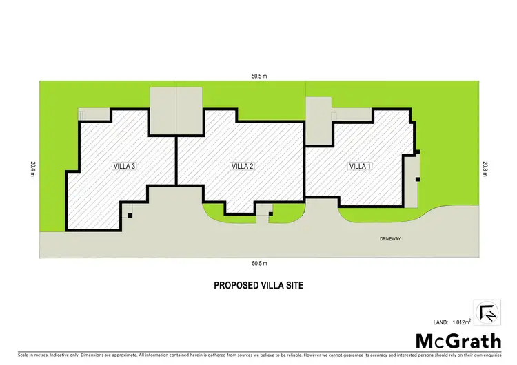 Floorplan of Homely land listing, 8 Haig Avenue, Denistone East NSW 2112