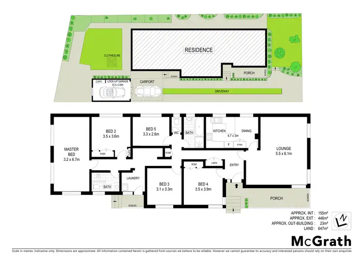 Floorplan of Homely house listing, 22 Hopetoun Circuit, Deakin ACT 2600