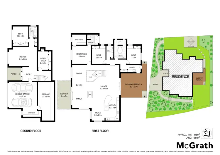 Floorplan of Homely house listing, 4 Aspen Rise, Jerrabomberra NSW 2619